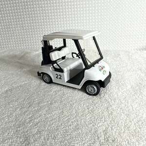 KiNSFUN Die Cast Metal Golf Cart Model with Pull Back Action (4.5 Inch)